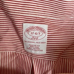 Cleaning out husbands closet ! Brooks Brothers dress top